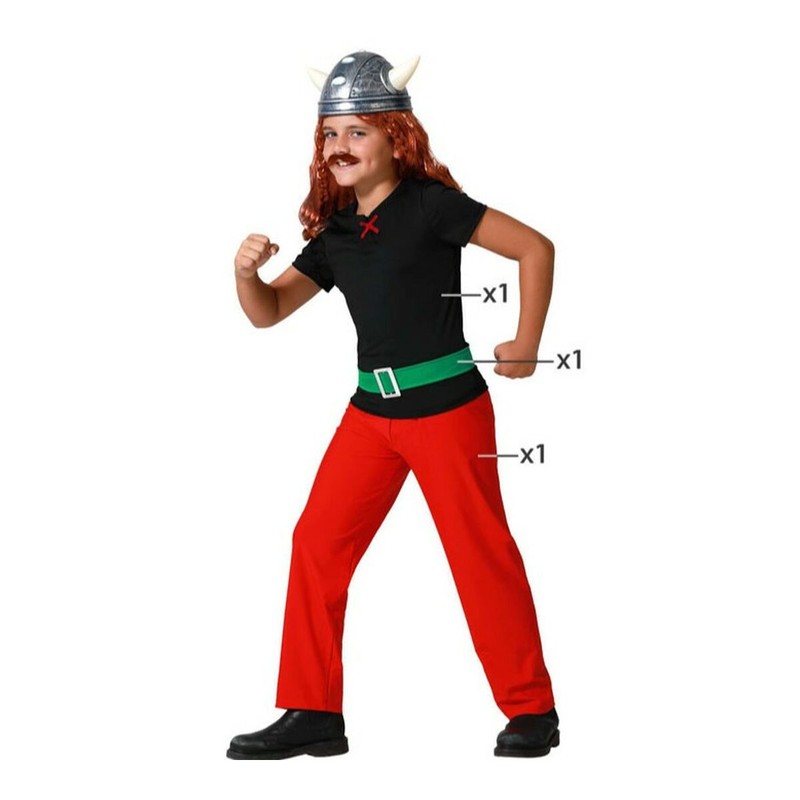 Disfraces Niños Vikingo Rojo BigBuy Carnival - Compra online en MegaJuguetes