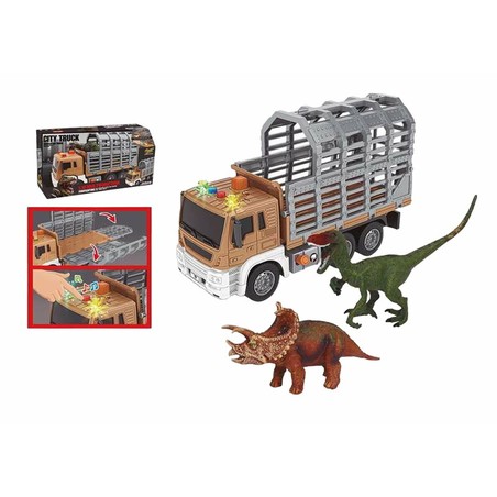 Coches Juguete Niños: Camión Dinosaurios 1:16 - Compra online en MegaJuguetes