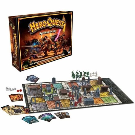 Juegos Mesa Niños Hasbro Heroquest: Aventura Fantástica - Compra online en MegaJuguetes