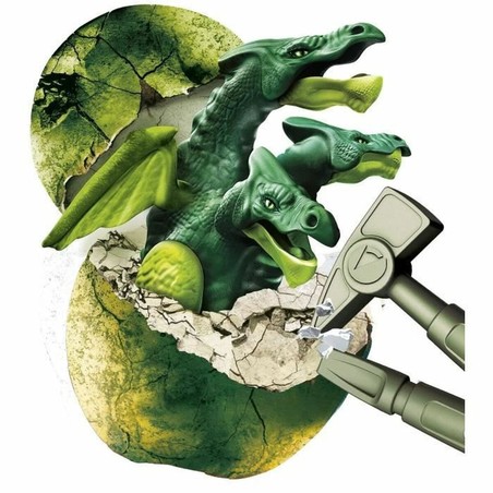 Figuras Acción Niños: Dragón Baby Born Legendary Egg Tricéfalo Verde - Compra online en MegaJuguetes