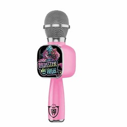Juguetes Musicales Niños: Micrófono Karaoke Monster High Bluetooth USB - Compra online en MegaJuguetes
