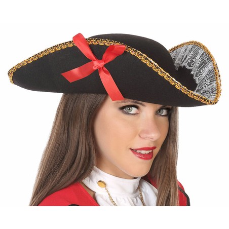 Disfraces Niños: Sombrero Pirata Negro Unisex Adulto - Compra online en MegaJuguetes