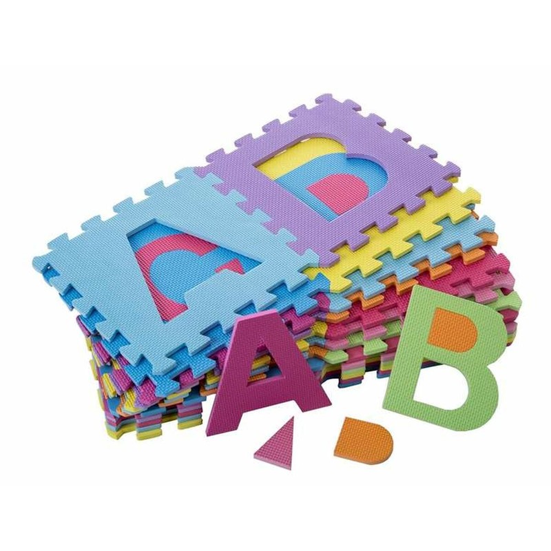 Puzzle Infantil Abecedario BigBuy Fun - Alfombra de Suelo 26 Piezas