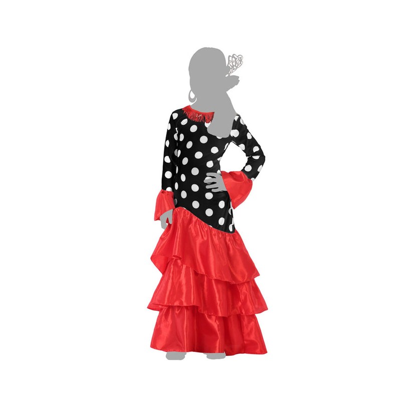 Disfraz niños: España Negro Rojo - Fiesta y Carnaval
