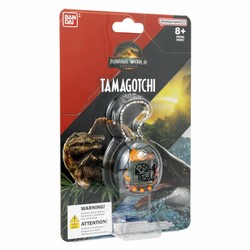 Tamagotchi Jurassic World con dinosaurio virtual en la pantalla 2