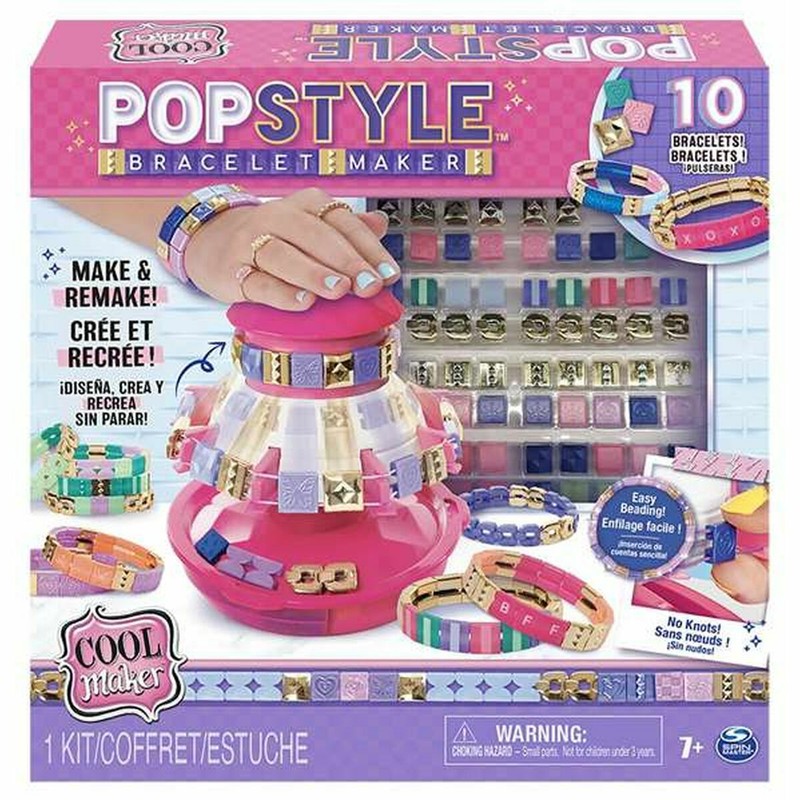 Manualidades Niños Kit Pulseras Spin Master Popstyle - Compra online en MegaJuguetes