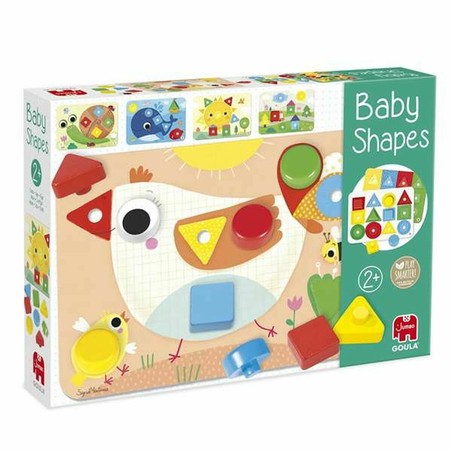 Juegos Mesa Niños: Puzzle Infantil Goula Baby Shapes Multicolor - Compra online en MegaJuguetes