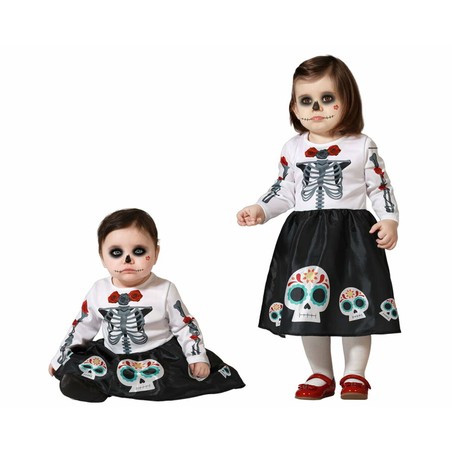 Disfraces Niños: Disfraz Bebé Esqueleto Mejicano BigBuy Carnival - Compra online en MegaJuguetes
