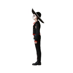 Disfraces Niños: Disfraz Esqueleto Mejicana Halloween - Compra online en MegaJuguetes