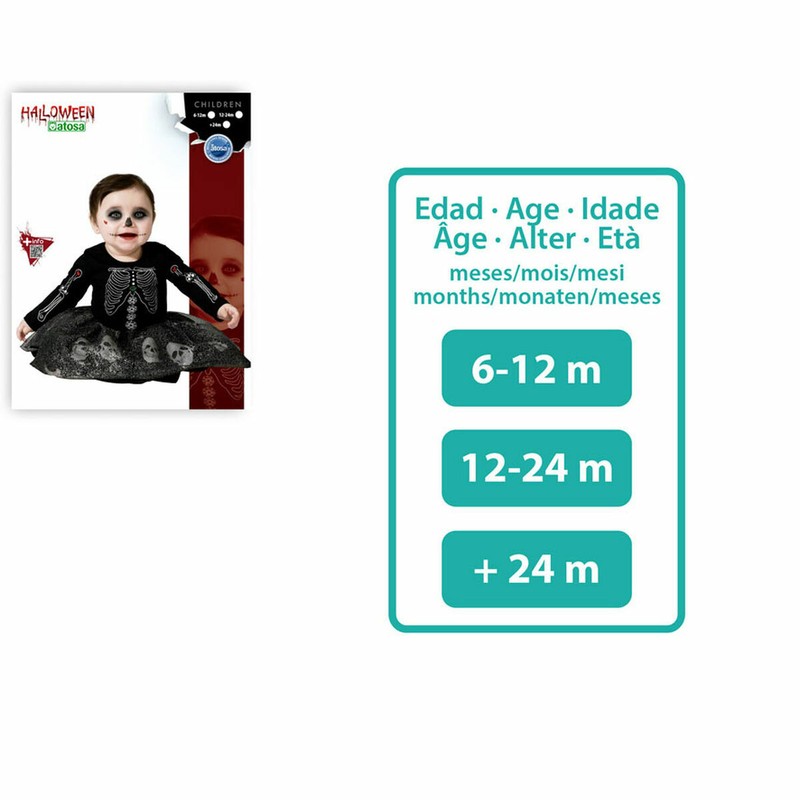 Disfraces Niños Esqueleto Negro | BigBuy Carnival