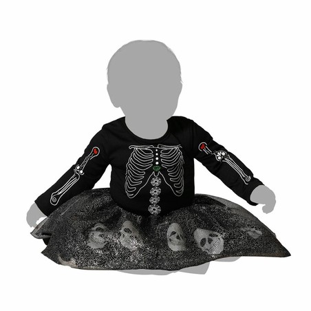Disfraces Niños Esqueleto Negro | BigBuy Carnival