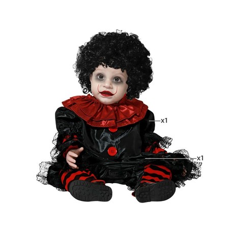 Disfraces Niños - Disfraz Bebé Payaso Sangriento para Halloween - Compra online en MegaJuguetes