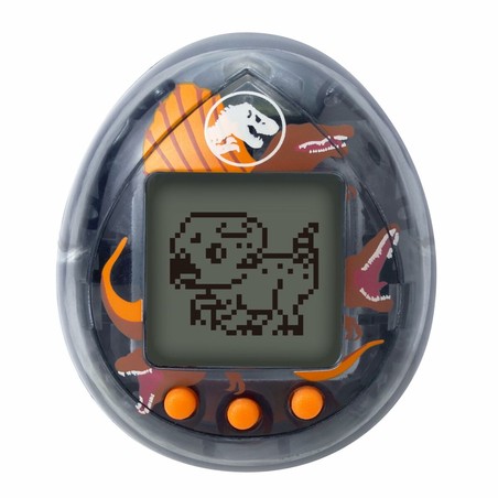 Cuidar dinosaurio virtual: Tamagotchi Jurassic World en acción de juego