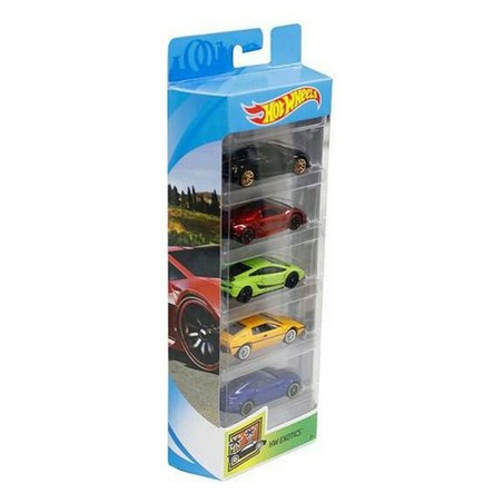 Coches Juguete Niños Hot Wheels 1806 - Set 5 Multicolor