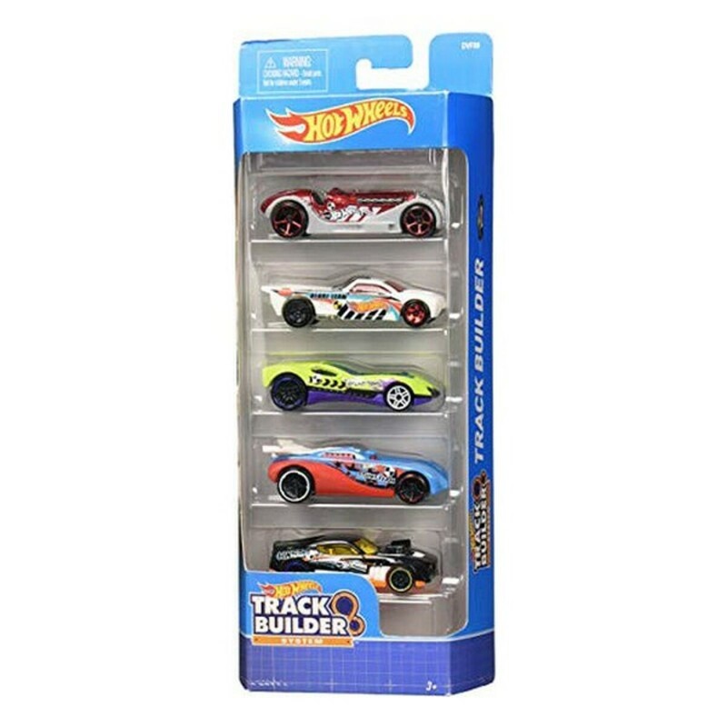 Coches Juguete Niños Hot Wheels 1806 - Set 5 Multicolor