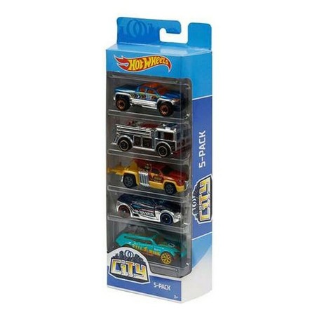 Coches Juguete Niños Hot Wheels 1806 - Set 5 Multicolor