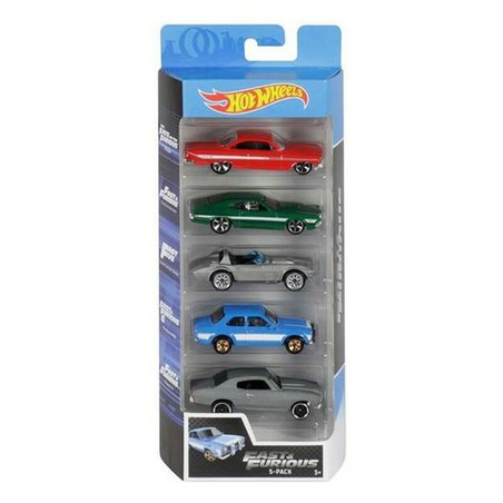 Coches Juguete Niños Hot Wheels 1806 - Set 5 Multicolor