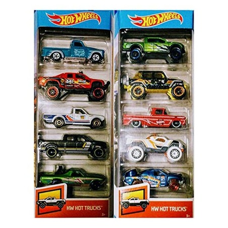 Coches Juguete Niños Hot Wheels 1806 - Set 5 Multicolor