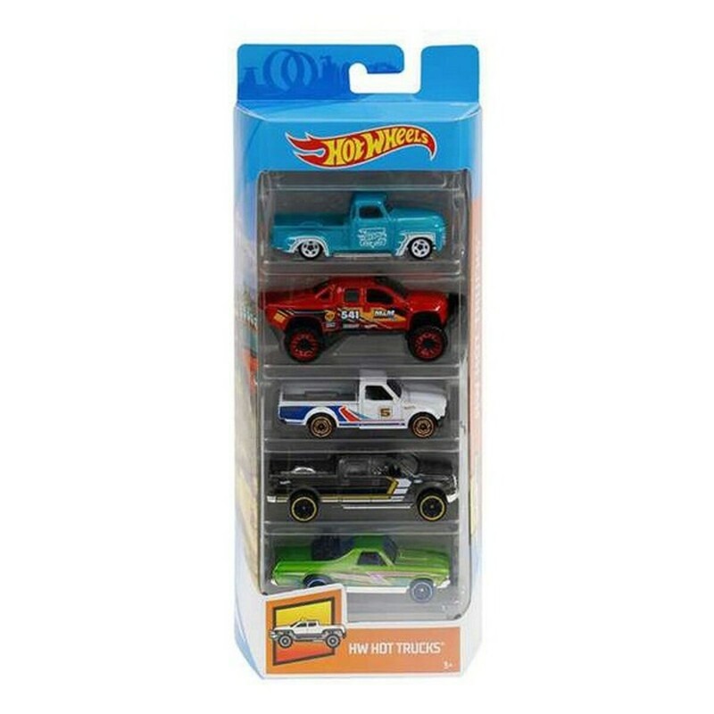 Coches Juguete Niños Hot Wheels 1806 - Set 5 Multicolor