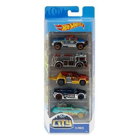 Coches Juguete Niños Hot Wheels 1806 - Set 5 Multicolor