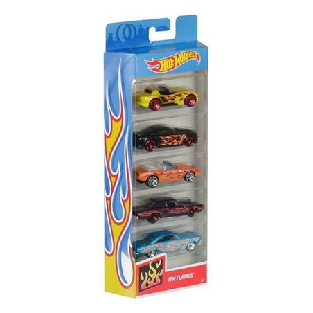 Coches Juguete Niños Hot Wheels 1806 - Set 5 Multicolor