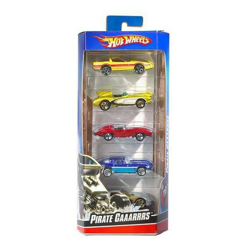 Coches Juguete Niños Hot Wheels 1806 - Set 5 Multicolor