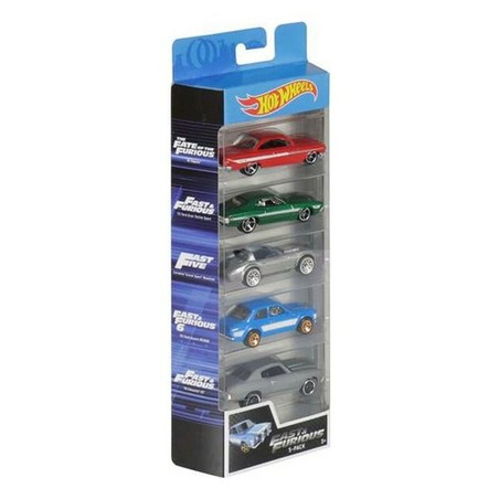 Coches Juguete Niños Hot Wheels 1806 - Set 5 Multicolor