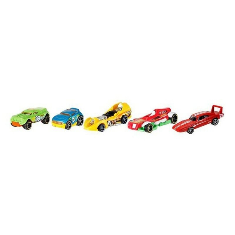 Coches Juguete Niños Hot Wheels 1806 - Set 5 Multicolor