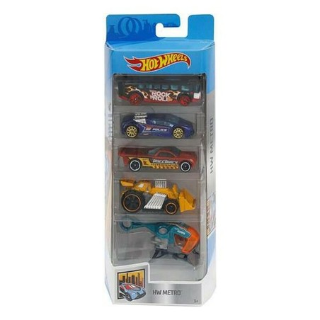 Coches Juguete Niños Hot Wheels 1806 - Set 5 Multicolor