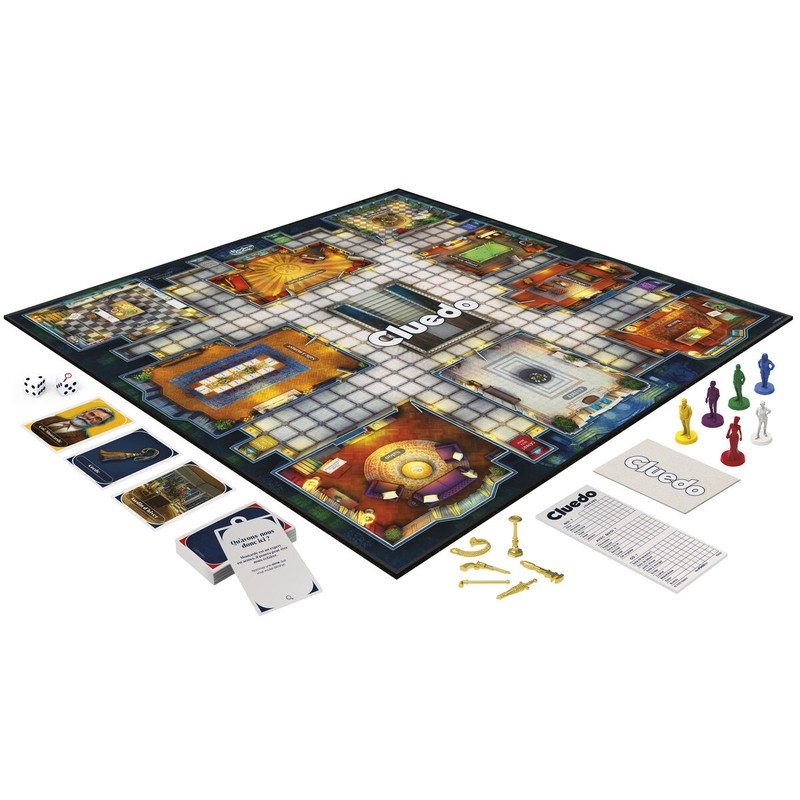 Juegos Mesa Niños: Cluedo Hasbro Clásico de Misterio
