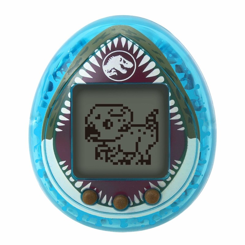Tamagotchi azul para niños: la aventura jurásica en tu mano