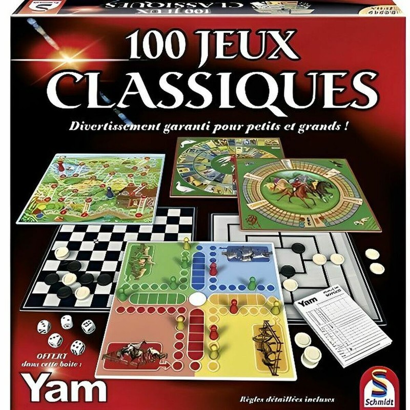 Juegos Mesa Niños: Schmidt Spiele 100 Classic Games - Compra online en MegaJuguetes