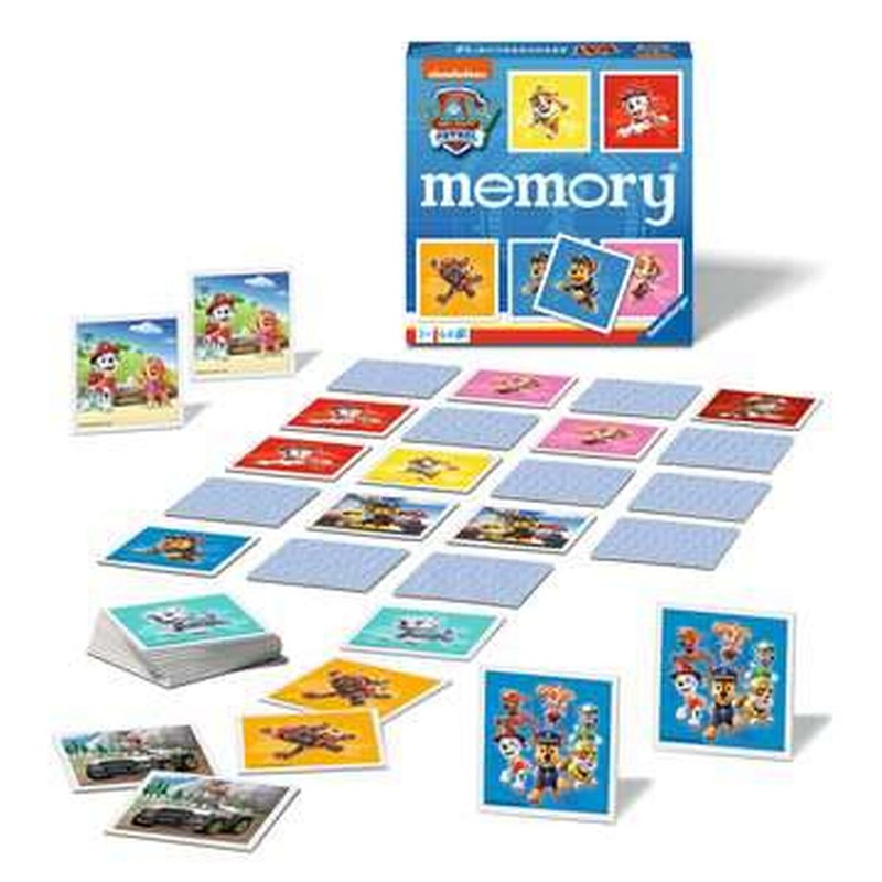 Juegos Mesa Niños Ravensburger Paw Patrol Memoria