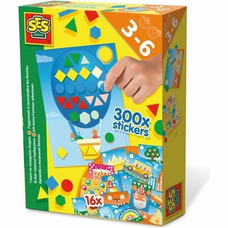 Juegos Mesa Niños SES Creative: Aprende Formas y Colores - Compra online en MegaJuguetes