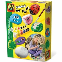 Manualidades Niños: Set Pintura Piedras SES Creative - Compra online en MegaJuguetes