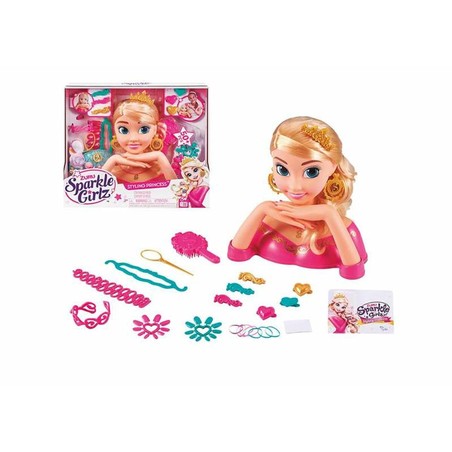 Muñecas Niñas Sparkle Girlz Busto para Peinar - Creatividad y Estilo - Compra online en MegaJuguetes