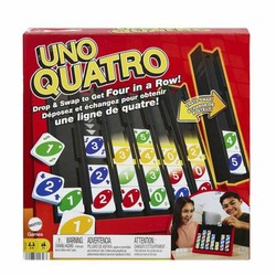 Juegos Mesa Niños UNO Quatro Mattel - Habilidad y Estrategia - Compra online en MegaJuguetes