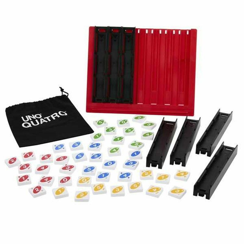 Juegos Mesa Niños UNO Quatro Mattel - Habilidad y Estrategia