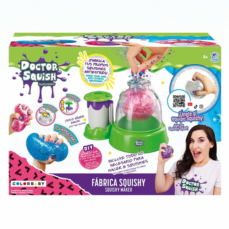 Manualidades Niños: Slime Doctor Squish para Crear Bolas Squishy - Compra online en MegaJuguetes