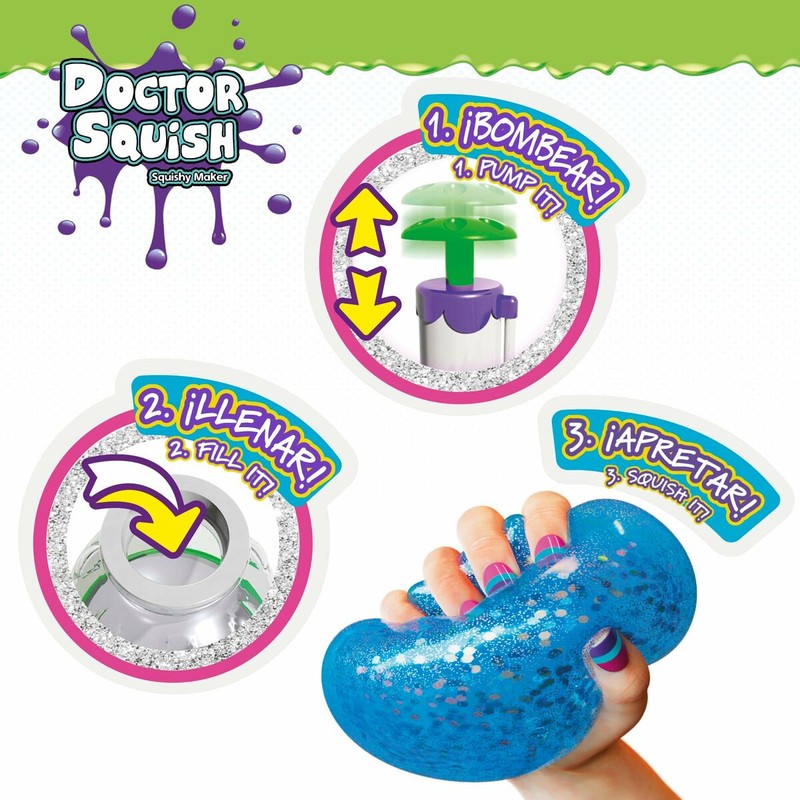 Manualidades Niños: Slime Doctor Squish para Crear Bolas Squishy
