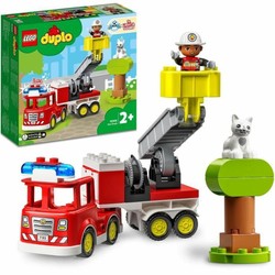 Juguetes construcción niños LEGO DUPLO Camión Bomberos con Luz y Sonido - Compra online en MegaJuguetes
