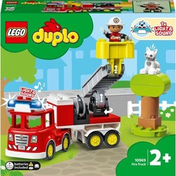 Juguetes construcción niños LEGO DUPLO Camión Bomberos con Luz y Sonido - Compra online en MegaJuguetes 2