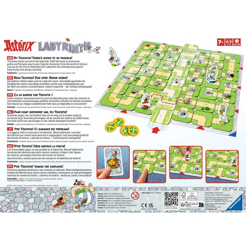 Juegos Mesa Niños Ravensburger Labyrinth Asterix