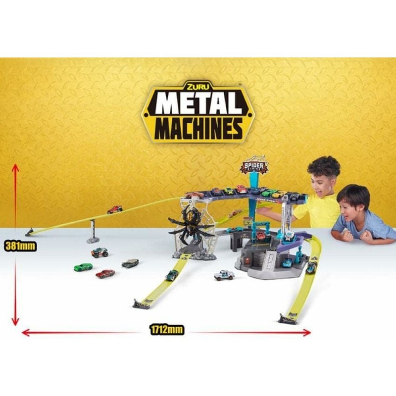 Coches Juguete Niños: Pista Carreras Metal Machine Araña