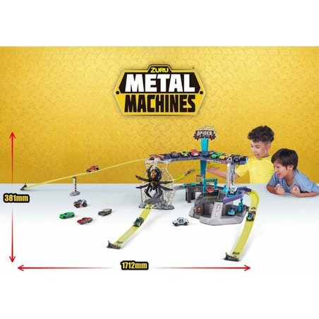 Coches Juguete Niños: Pista Carreras Metal Machine Araña
