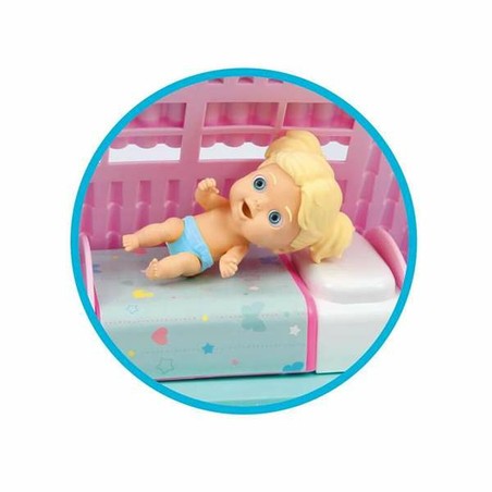 Muñecas Niñas Famosa Amicicci Trolley - Casa de Muñecas 2 en 1