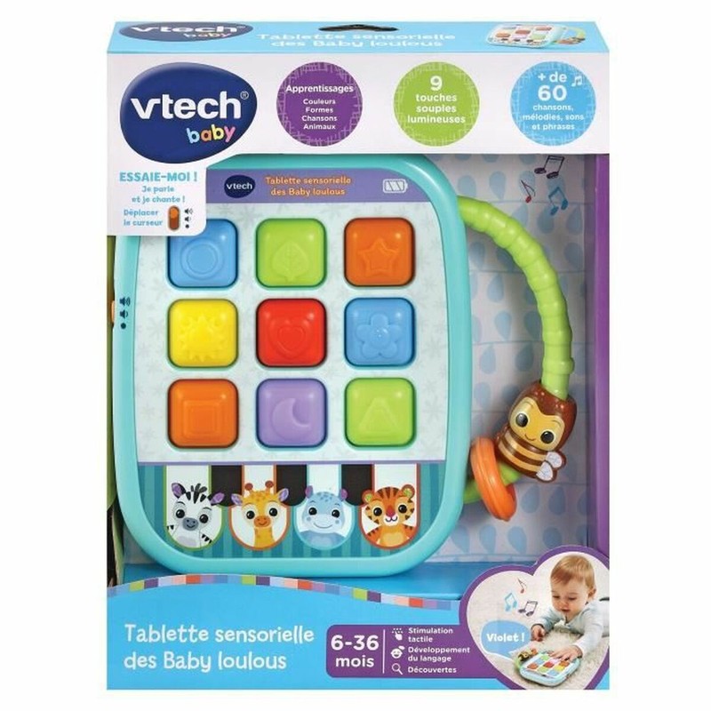 Juegos Mesa Niños: Tablet Sensorial Educativa Vtech Baby - Compra online en MegaJuguetes