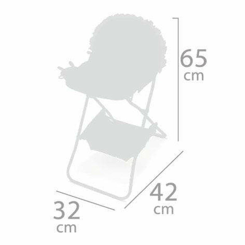 Muñecas Niñas: Silla Trona Decuevas Ocean Fantasy Plegable