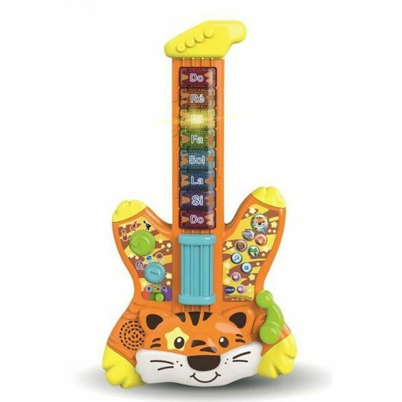 Juguetes musicales niños Vtech Baby Guitarra Jungle Rock Tigre - Compra online en MegaJuguetes