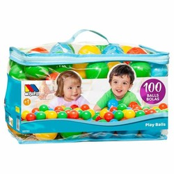 Juguetes Exterior Niños: Bolas Moltó Multicolor 100 Unidades - Compra online en MegaJuguetes